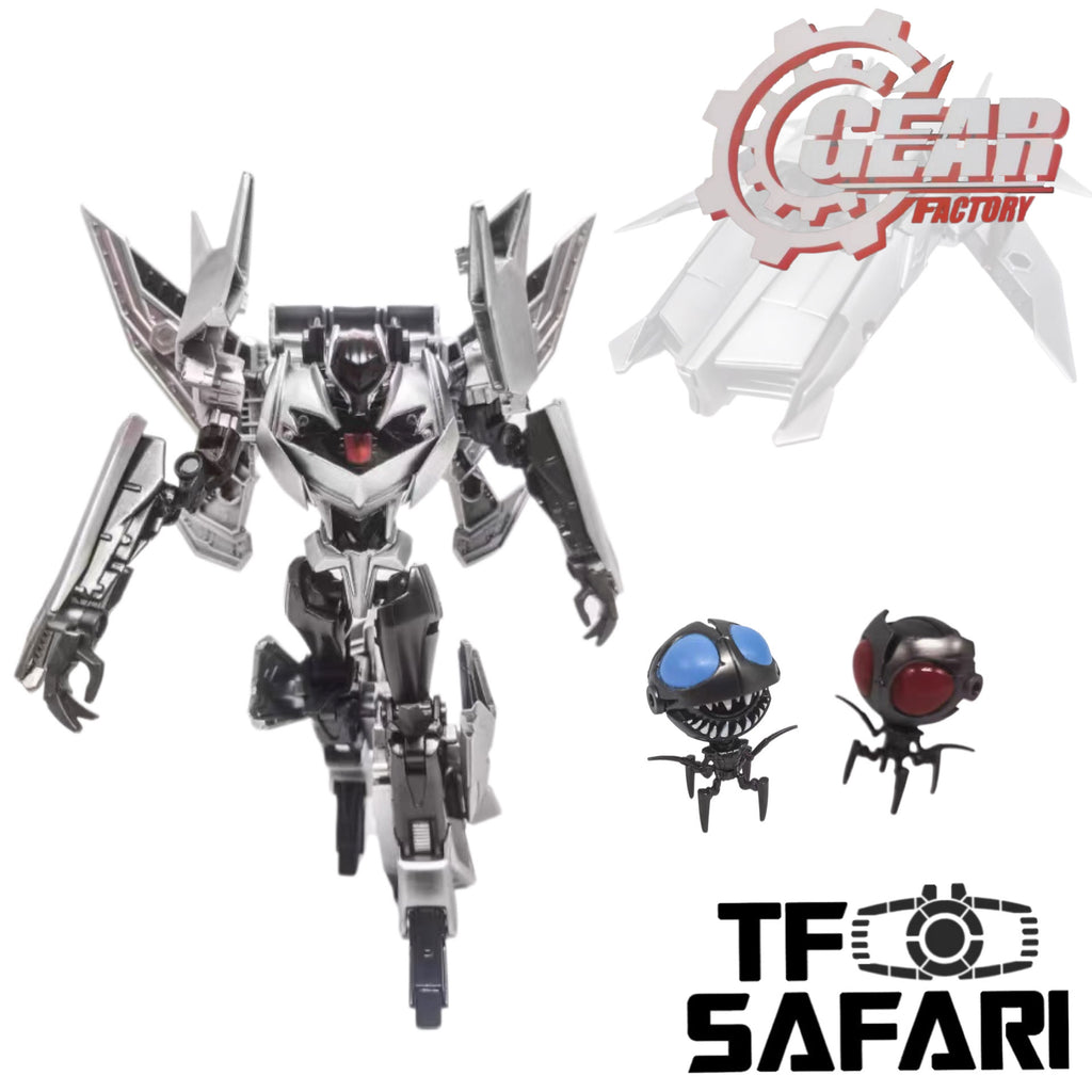 APC Toys (Gear Factory) APC-007G APC007G Galaxy Mob Airgeneral ( 1:1 TFP Air Vehicon Deluxe Class ) Silver Version