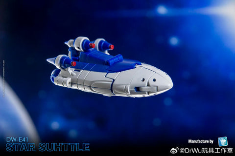 Dr.Wu & Mechanic Studio Extreme Warfare DW-E40 Red Tank (Warpath) / DW-E41 Star Shuttle (Scourge)  2 in 1 set 4.5cm