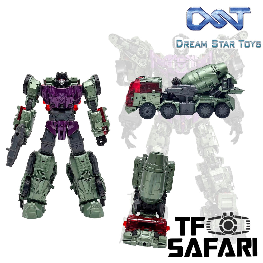 【Pre-Order】Dream Star Toys  DST02-005 DST02005 ( Mixmaster, Constructicon, Devastator Combiner) DreamStarToys Metallic Version 24.5 cm / 9.6"