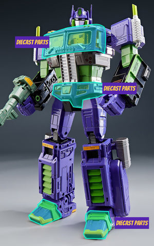 4th Party WJ WEISHUANG MPP10 MPP-10 Commander ( W8036 Oversized MP10 Optimus Prime) EVA Version with Trailer 32cm / 12.6"