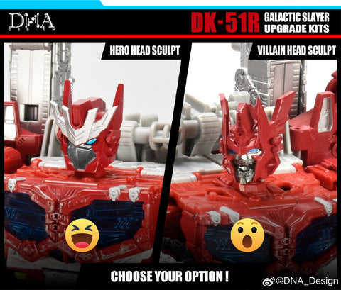 DNA Design DK-51R DK51R Upgrade Kits for WFC-S40 Optimus Prime (Upgrade to Galactic Slayer)