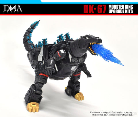 【Pre-Order】DNA Design DK-67 DK67 Upgrade Kits for Monster King (Megatron Type Godzilla Synergenex)