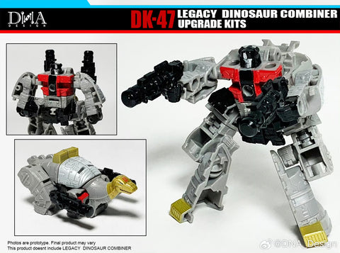 【Pre-Order】DNA Design DK-47 DK47 Upgrade Kits for Legacy Dinosaur Combiner / Volcanicus