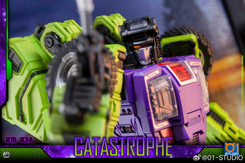 01-Studio 01S03A 01S-03A Catastrophe Desolator Combiner (Scrapper Devastator Combiner) 26cm / 10.3"