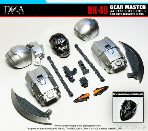 DNA Design DK-48 DK48 Upgrade Kits for Rise of the Beasts ROTB Ultimate Optimus Primal