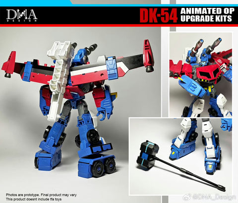 DNA Design DK-54 DK54 Upgrade Kits for 08 Animated Optimus Prime OP