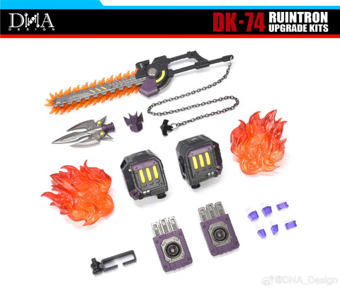 【Pre-Order】DNA Design DK-74 DK74 Ruintron Upgrade Kits  for Age of the Primes AoP Megatronus The Fallen