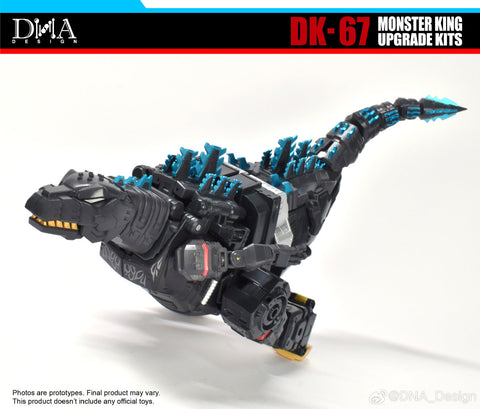 【Pre-Order】DNA Design DK-67 DK67 Upgrade Kits for Monster King (Megatron Type Godzilla Synergenex)