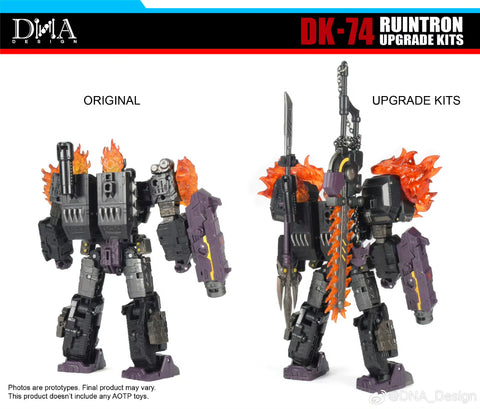 【Pre-Order】DNA Design DK-74 DK74 Ruintron Upgrade Kits  for Age of the Primes AoP Megatronus The Fallen