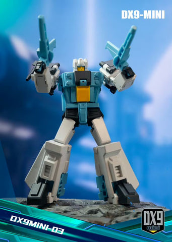 DX9 Toys DX9 Mini 03 Mini-03 Matthew Axelson (Brainstorm) 11.5cm / 4.5“