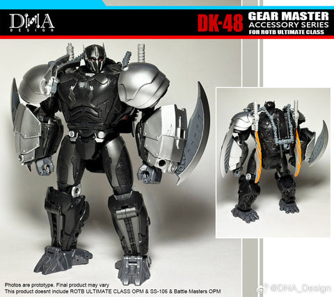 DNA Design DK-48 DK48 Upgrade Kits for Rise of the Beasts ROTB Ultimate Optimus Primal