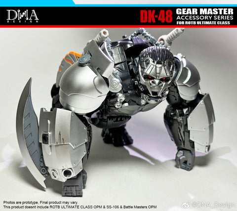 DNA Design DK-48 DK48 Upgrade Kits for Rise of the Beasts ROTB Ultimate Optimus Primal