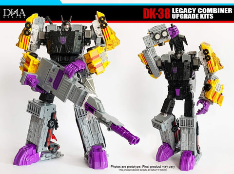DNA Design DK-38 DK38 Upgrade Kits for Legacy Motormaster and Menasor Combiner