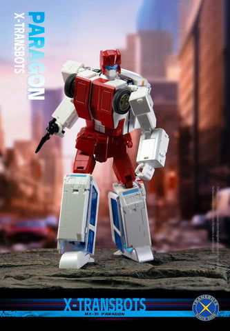XTransbots MX-31 MX31 Paragon (First Aid, Defensor Combiner)  X-transbots 18cm / 7"