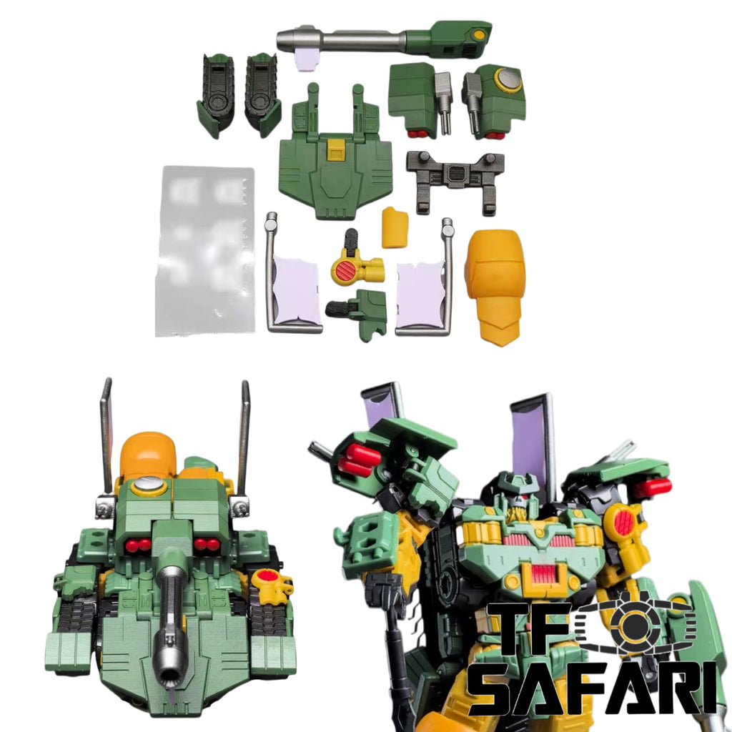 ZX Studio ZX-18 ZX18 Upgrade Kit & Weapon set for Legacy United Doom'N Destruction Bludgeon Upgrade Kit