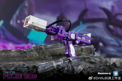 Dr.Wu & Mechanic Studio Extreme Warfare DW-E37 Leap (Cliffjumper) / DW-E38 Pulse Gun (Shockwave) Comic Color Version 2 in 1 set 4.5cm