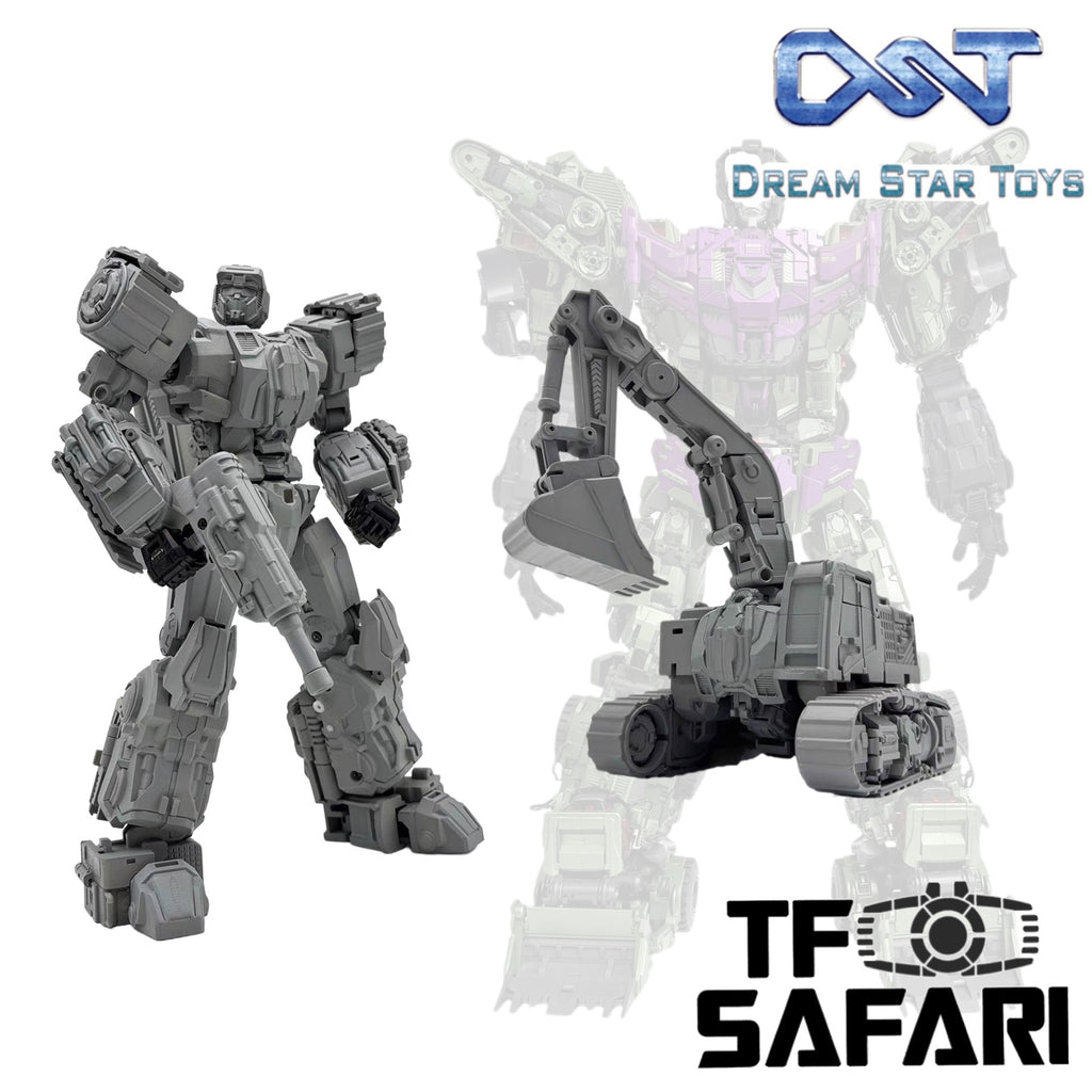 【Pre-Order】Dream Star Toys  DST02-006 DST02006 ( Scavenger, Constructicon, Devastator Combiner) DreamStarToys Metallic Version 24.5 cm / 9.6"