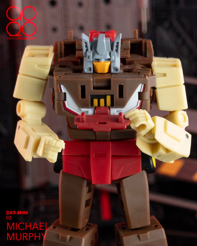 DX9 Toys DX9 Mini 02 Mini-02 Michael Murphy (Chromedome) 11.5cm / 4.5“