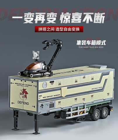 4th Party WJ WEISHUANG MPP10 MPP-10 Commander ( W8036 Oversized MP10 Optimus Prime) EVA Version with Trailer 32cm / 12.6"