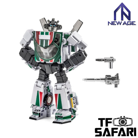 NA NewAge H49EX H-49EX Hammond (Wheeljack Toy Color Repainted Version) New Age 10cm / 4"