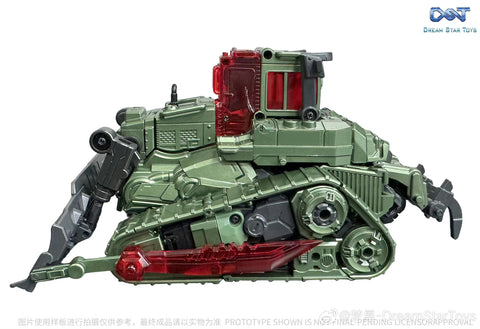 Dream Star Toys  DST02-004 DST02004 Pushing Machine Warrior ( Bonecrusher, Constructicon, Devastator Combiner) DreamStarToys Metallic Version 24.5 cm / 9.6"