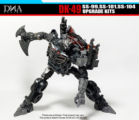 DNA Design DK-49 DK49 Upgrade Kits for Studio Series SS-99 Battletrap, SS-101 Scourge & SS-104 Nightbird