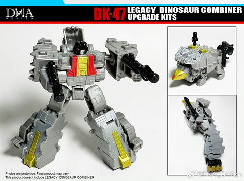 【Pre-Order】DNA Design DK-47 DK47 Upgrade Kits for Legacy Dinosaur Combiner / Volcanicus