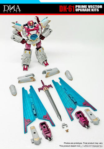 DNA Design DK-61 DK61 Upgrade Kits for Legacy United Cybertron Universe Prime Vector