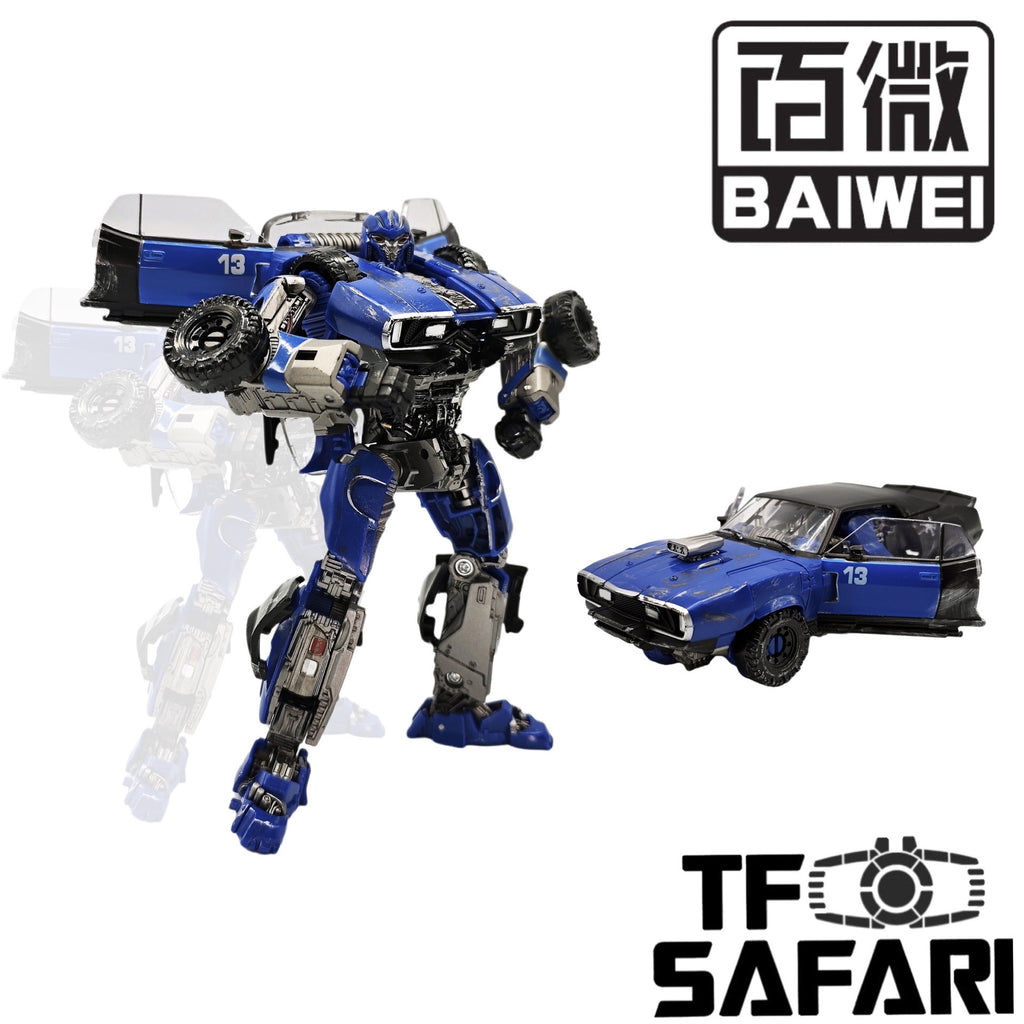 4th party BW BAIWEI TW1033 TW-1033 Oversized KO Studio Series SS46 SS-46 Blue Soldier Dropkick 15.5cm / 6.1"
