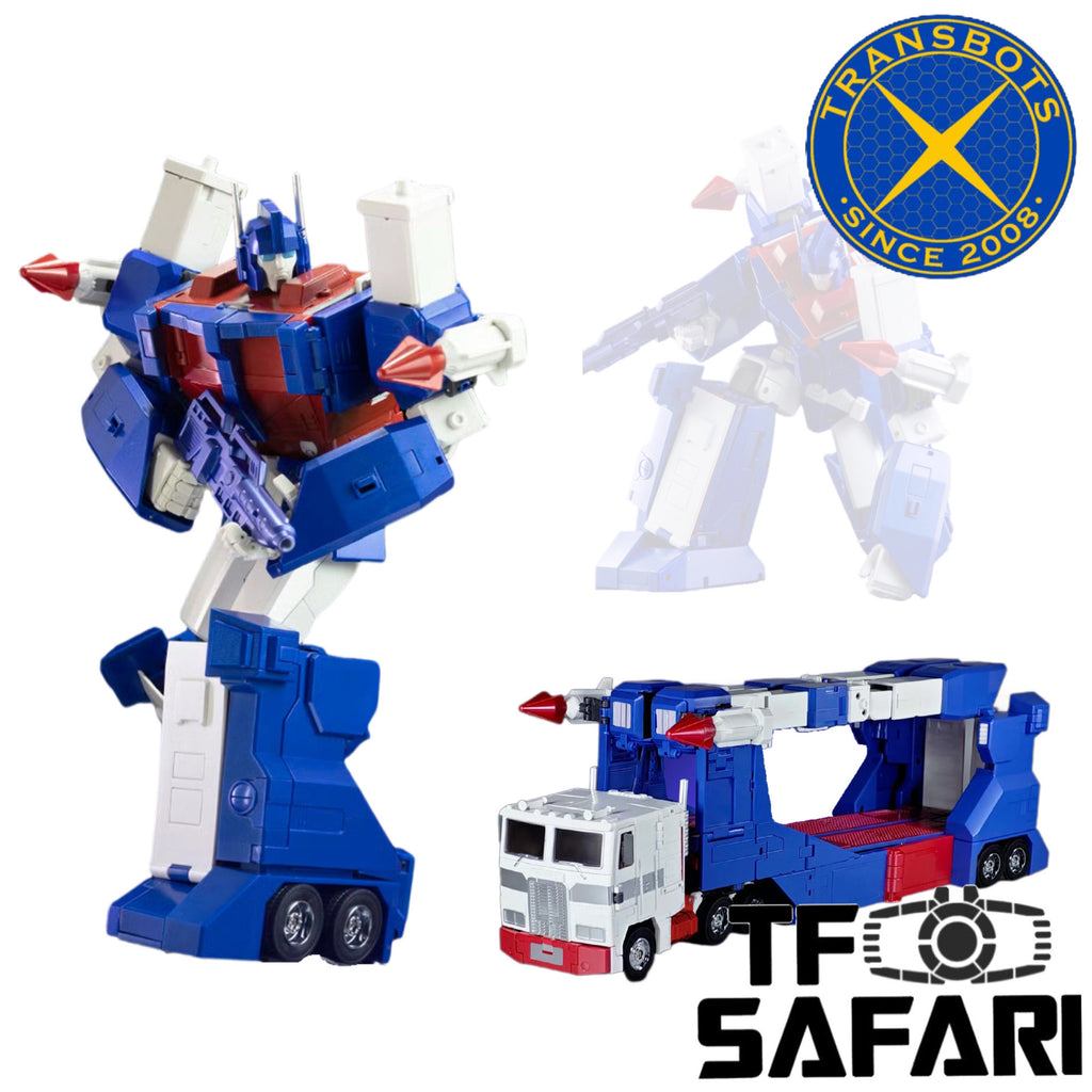 XTransbots MX-22M MX-XXIIM MX22M Commander Stack ( Ultra Magnus )  Metallic Painting Version X-transbots 27cm / 10.7"