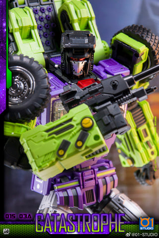 01-Studio 01S03A 01S-03A Catastrophe Desolator Combiner (Scrapper Devastator Combiner) 26cm / 10.3"