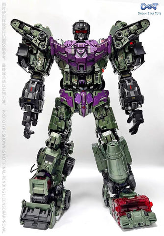 【Pre-Order】Dream Star Toys  DST02-005 DST02005 ( Mixmaster, Constructicon, Devastator Combiner) DreamStarToys Metallic Version 24.5 cm / 9.6"