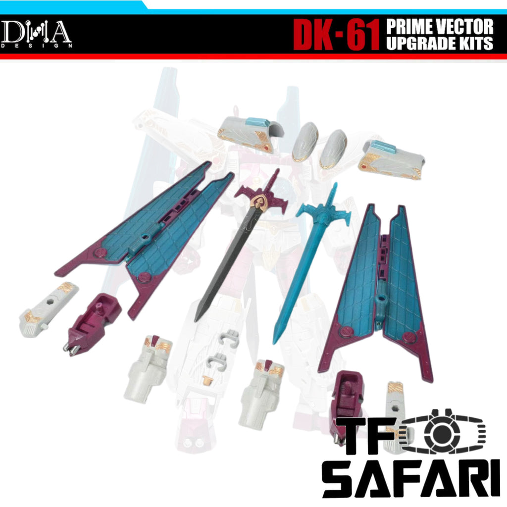 DNA Design DK-61 DK61 Upgrade Kits for Legacy United Cybertron Universe Prime Vector