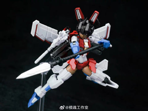 Iron Factory IF G-01 IFG01 Girls 01 Starwing Starscream Animed Figure(Mecha Girl Starscream) Non Transformable