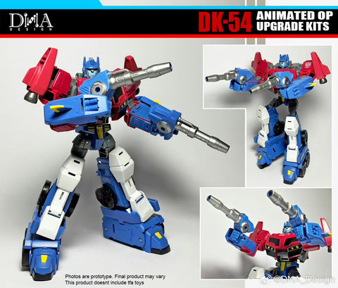 DNA Design DK-54 DK54 Upgrade Kits for 08 Animated Optimus Prime OP