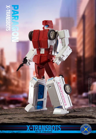 XTransbots MX-31 MX31 Paragon (First Aid, Defensor Combiner)  X-transbots 18cm / 7"