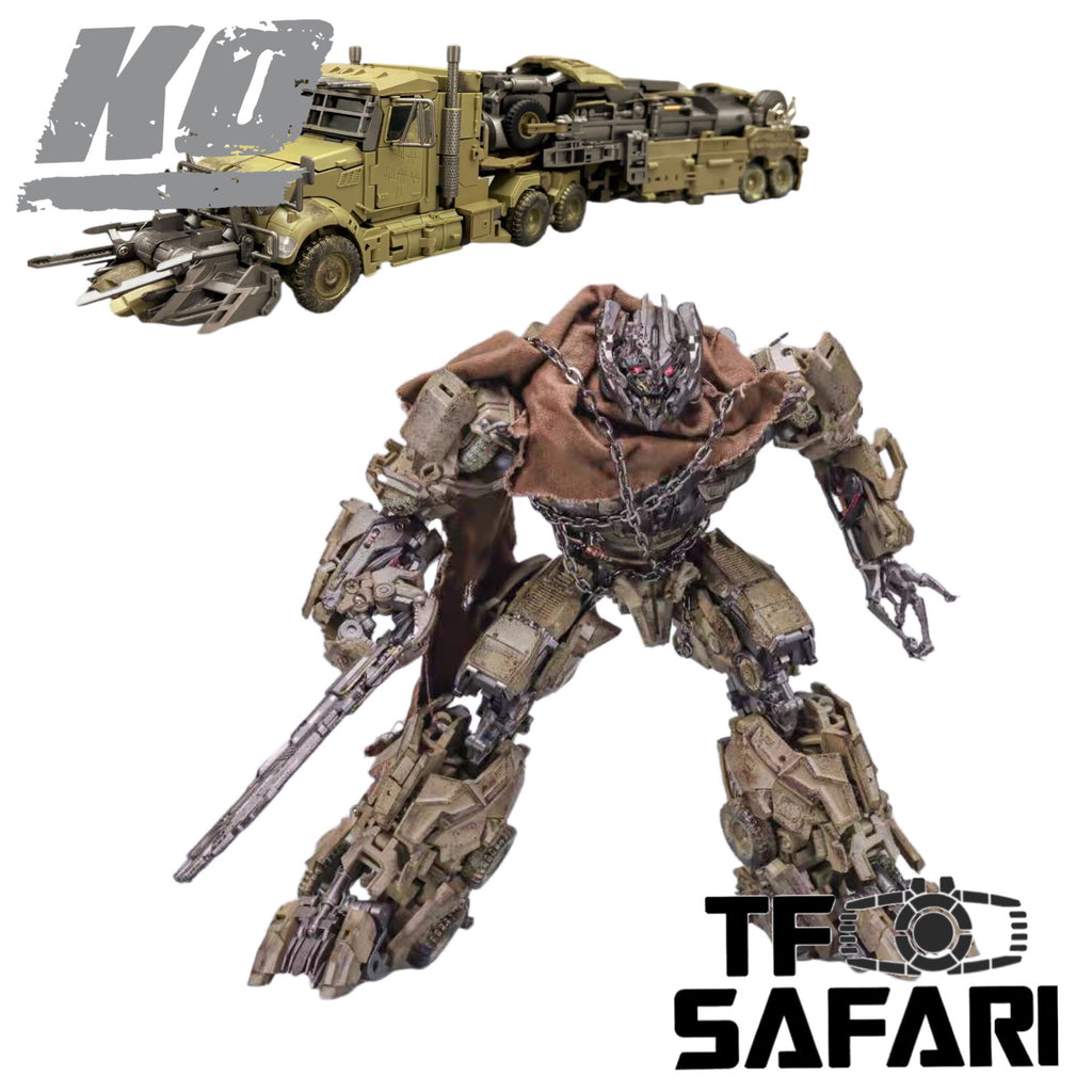 4th Party BMB DP01V DP-01V DOTM Megatron (Oversized KO UT R05 Desperado) Repainted Version 35cm / 13.8"