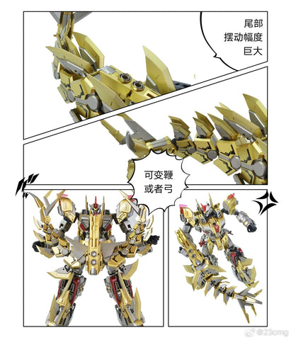 Cang Toys Cang-Toys CT-Longyan-01 CT-LONGYAN 01 TA-LYL001 Stegsarow (Snarl, Volcanicus) Dinobot Combiner 24cm / 9.5"