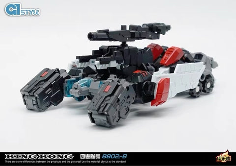 4th party Kight 8802 / 8802B Captain Gorilla King Kong Beast War Optimal Optimus (KO Iron Factory EX43 Primal Commander) 15cm / 6"