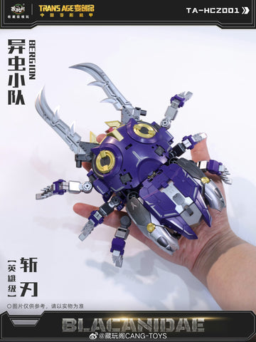 Cang Toys Cang-Toys TA-HCZ001 Blacanidae Bergion (Insecticons) Hero Grade 18cm / 7"