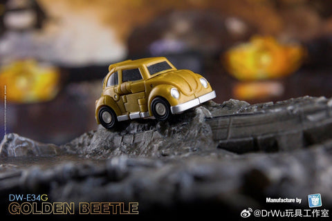 Dr.Wu & Mechanic Studio Extreme Warfare 4 Sets DW-E34M Wasp / E35S Wingman (Purple) / E34G Golden Beetle / E35M Wingman (Orange)  2 in 1 set 4.5cm
