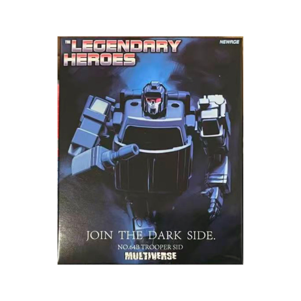 NA NewAge H64B H-64B Trooper Sid (Trailbreaker SG Shattered Glass Version) New Age 10cm / 4"