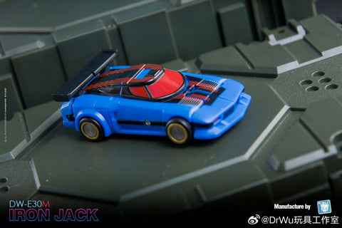 Dr.Wu & Mechanic Studio Extreme Warfare DW-E30M Iron Jack (Wheeljack SG Shattered Glass) / DW-E33 Hammer (Bulkhead)  2 in 1 set 4.5cm