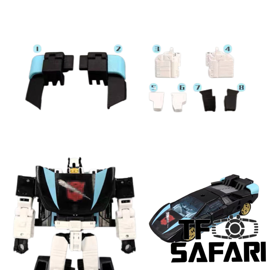 Go Better Studio GX-30W GX30W Upgrade Kit / Gap fillers for Legacy Armada Universe Wheeljack Upgrade Kit