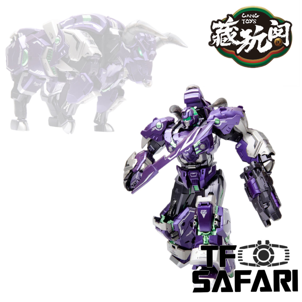 Cang Toys Cang-Toys CT-Chiyou-02X X-Landbull (Tantrum, Feral Rex) Predaking Combiner 23cm / 9"