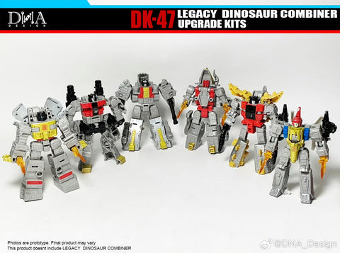 【Pre-Order】DNA Design DK-47 DK47 Upgrade Kits for Legacy Dinosaur Combiner / Volcanicus