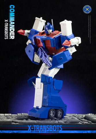 XTransbots MX-22M MX-XXIIM MX22M Commander Stack ( Ultra Magnus )  Metallic Painting Version X-transbots 27cm / 10.7"