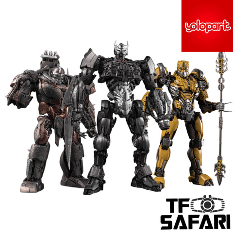 Yolopark / SOSKILL Rise of the Beasts ROTB Rhinox / Cheetor / Scourge Gumpla-like Model Kit