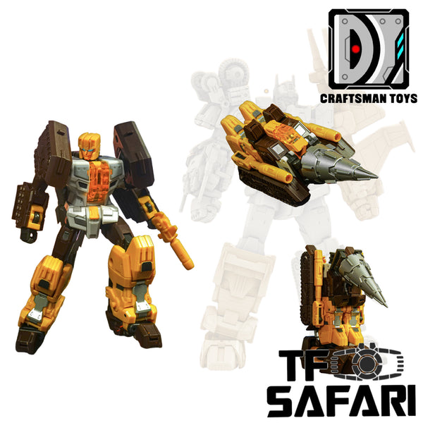 2個 Mech Fans Toys ダイアクロン グラップラーフォーム Type
