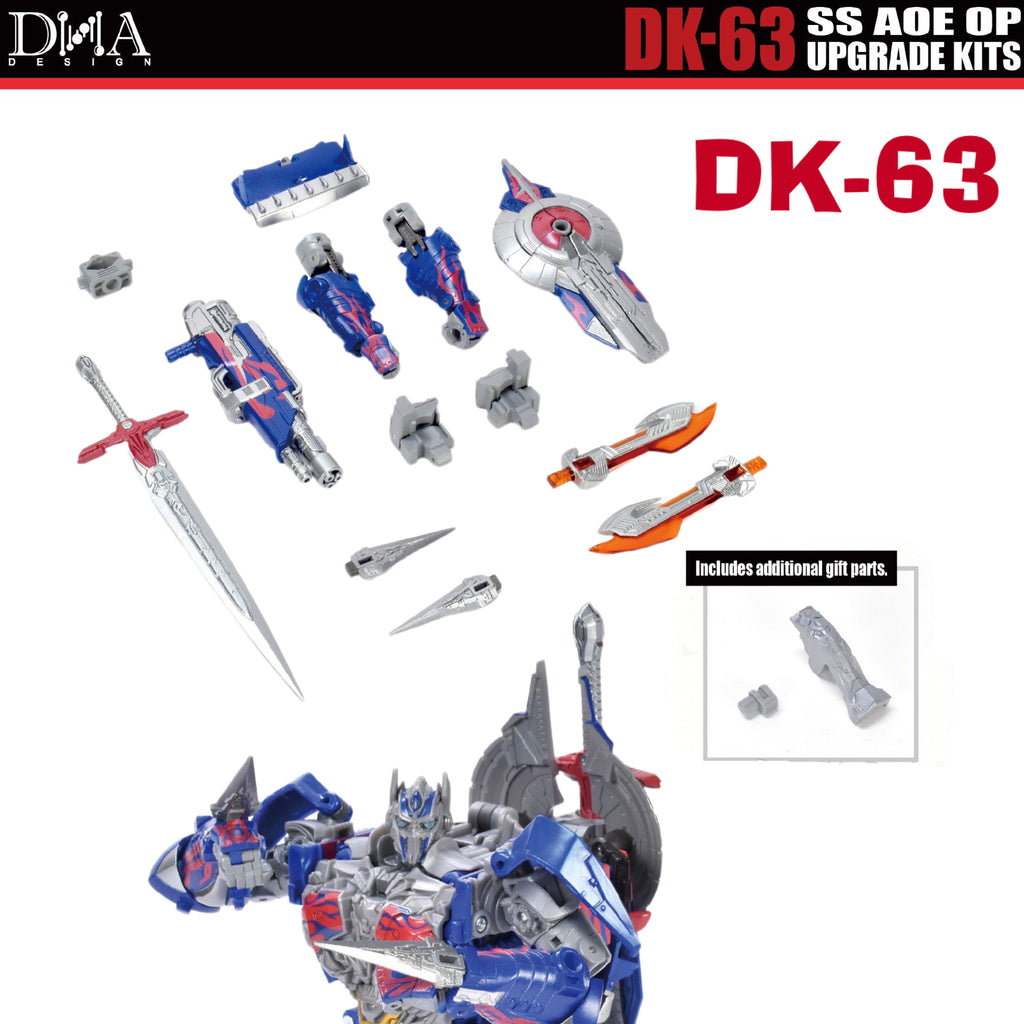 【Pre-Order】DNA Design DK-63 DK63 Upgrade Kits for SS Aoe OP (Studio Series Age of Extinction Optimus Prime)